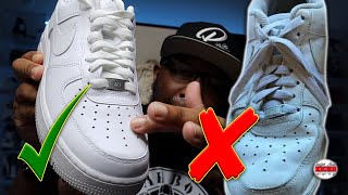 HOW TO KEEP YOUR AIR FORCE 1s FROM CREASING [upl. by Lerret]