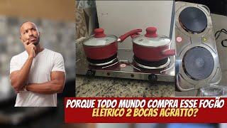 Porque Todo Mundo Compra Esse Fogão Elétrico 2 Bocas Agratto [upl. by Acebber]