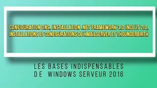 crée son propre serveur de messagerie avec hmailserver sous Windows serveur 2016 de A à Z [upl. by Roswald]