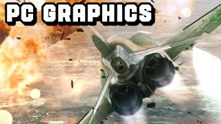 Ace Combat Assault Horizon Enhanced Edition  Gameplay  PC VS Console Graphics 1080p HD [upl. by Anilrats]