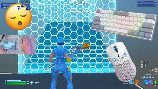 Sleeping ASMR Mechanical Keyboard Sounds 😴 ASMR 😍 Fortnite Piece Control 1v1 Gameplay [upl. by Eema]