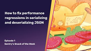 How to fix performance regression in serializing and deserializing JSON  Snack of the Week [upl. by Schuman]