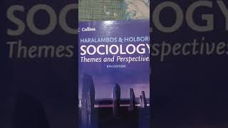 Sociologybest book for sociology optionalHARALAMBOS amp HOLBORNBPSCUPSCyt shortsshorts feed [upl. by Salokin208]