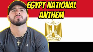 🇪🇬 Do Egypt Have The HAPPIEST National Anthem British REACTION [upl. by Shiri]