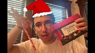 ASMR Christmas in July 🎄 ☃️ movie trivia candy cane triggers and more [upl. by Jdavie]