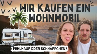 Wir kaufen ein 34 Jahre altes Wohnmobil  Schnäppchen oder Fehlkauf [upl. by Koralle]