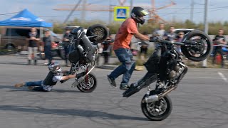 Stunts Crashes Fails from Moscow 2021 [upl. by Atig]