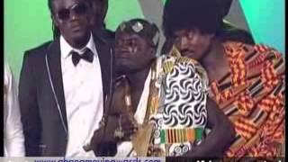 GHANA MOVIE AWARDS 2013 LIL WAYNE CRIES OVER AWARD [upl. by Rotceh]