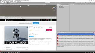 Part 1 how to add Invector Stealth Kill to Unity Project [upl. by Asiluj509]