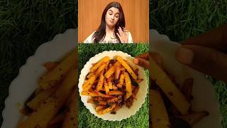 Alu fry Alia Bhatts favourite food alia aliabhatt aloo aloorecipe yt shorts bollywood [upl. by Qulllon836]