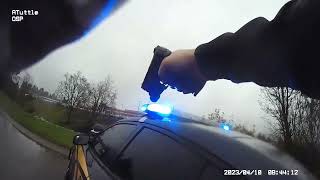 Bodycam footage shows Oregon State Police shooting ruled justified by grand jury [upl. by Ayotahc]