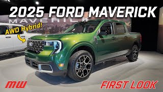 2025 Ford Maverick  MotorWeek First Look [upl. by Eibor]