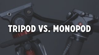 Tripod vs Monopod aka The Ultimate Manfrotto Showdown [upl. by Avril270]