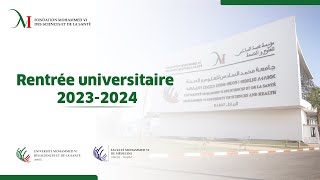 Campus UM6SS Rabat  Rentrée universitaire 20232024 [upl. by Sammie]