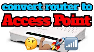 Convert Technicolor TG582n Router to a Wireless Access Point in 1 Minute [upl. by Richart]