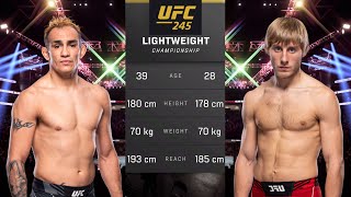 Paddy Pimblett vs Tony Ferguson Full Fight  UFC 296 [upl. by Burkitt256]