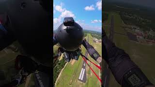 High Performance Canopy Landing POV [upl. by Kavanaugh]