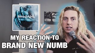 Metal Drummer Reacts Brand New Numb by Motionless In White [upl. by Akcirderf]