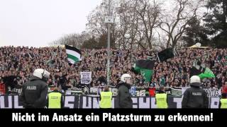 Polizei quotverhindert Platzsturmquot von feiernden Münster Fans [upl. by Attesor]