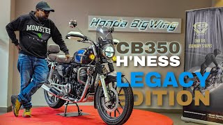 HONDA CB350 HNESS LEGACY EDITION Telugu Review  Whats New [upl. by Idnym797]