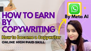 What is Copywriting  How to use meta ai in whatsapp for copywriting [upl. by Lacy]