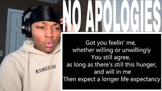 FIRST TIME HEARING Eminem  No Apologies REACTION [upl. by Acinomaj]