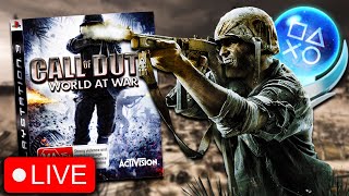 Call of Duty World At War Trophy Hunting Stream  Veteran Is COMPLETE [upl. by Marigold]