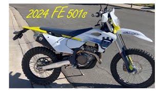 2024 FE 501s Motocross [upl. by Randal]