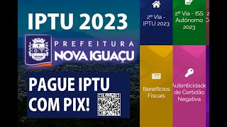 IPTU NOVA IGUAÇU 2023 COMO TIRAR IPTU NOVA IGUAÇU 2023  1º E 2ª VIA  PELA INTERNETE sem erros [upl. by Leventhal]