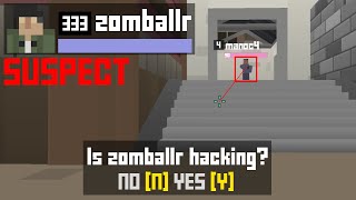 I Caught ZOMBALLR HACKING in Krunker Banning Cheaters [upl. by Socha]