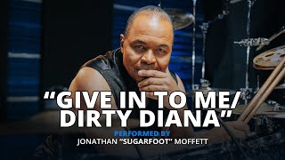 Michael Jacksons Drummer Jonathan Moffett Performs quotGive in to MeDirty Dianaquot Rock Medley [upl. by Gentilis]