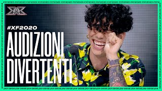 LE AUDIZIONI PIÙ DIVERTENTI DI X FACTOR 2020 [upl. by Sabanrab]