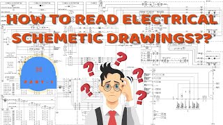 Electrical Schematic Diagram  Electrical Drawing  Electrical Scheme Reading  Scheme Drawing [upl. by Preuss]