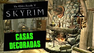 Decorando as casas de Skyrim sem dor de cabeça [upl. by Annatnas385]