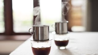 How to make Vietnamese coffee [upl. by Nylisoj]