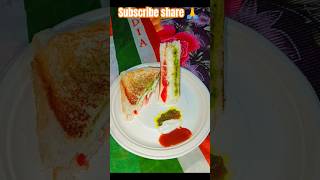 sandwich tricolour recipehealthy sandwich recipe viralshorts viral shorts [upl. by Anitnatsnok407]