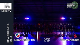 MHC TV  Mannheimer HC  TSV Mannheim Hcokey  1 Bundesliga Halle Damen Süd  1401  1200 Uhr [upl. by Sidoeht]