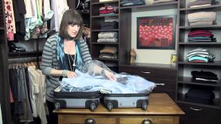 How to Pack a Dress Shirt With a Plastic Bag  Packing amp School Clothes [upl. by Airetahs]