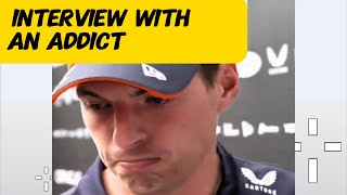 Max Verstappen Talks About His Sim Racing Problem [upl. by Attiuqal971]