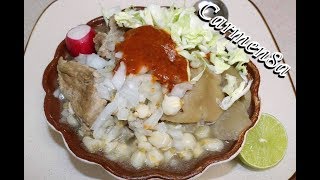 Pozole Blanco Para negocio Estilo Michoacan [upl. by Odnaloy]