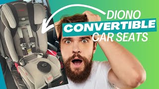 How to Convert Diono Car Seat to Booster carseat baby dadlife howto hack [upl. by Krakow]