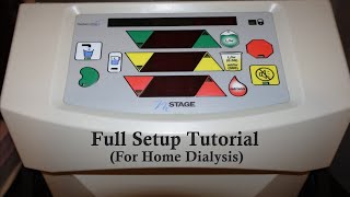 How To Setup The NxStage System One Full Tutorial For Home Hemo Dialysis Patients [upl. by Giliane]