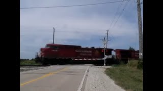 CP Rail Container Train [upl. by Ahsienel392]