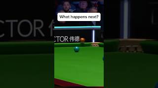 Hossein Vafaei  what happens next snooker fluke lucky [upl. by Naro]