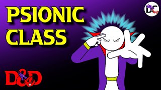 Psionic Class for DampD  Master of Telekinesis amp Telepathy [upl. by Luella]