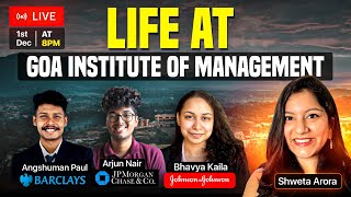 MBA in Goa 😍 Reality of MBA at Goa Institute of Management ft GIM Students [upl. by Oiredised]