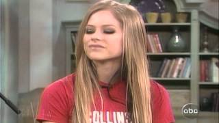 Avril Lavigne  Nobodys Home amp Interview  Live on The View 09082004 [upl. by Millford]