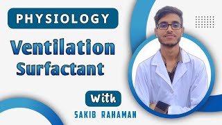 Pulmonary amp alveolar ventilation  Surfactant  Dead space  Respiratory physiology bangla lecture [upl. by Itsa302]