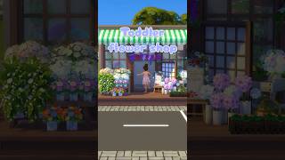 Toddler Flower Shop  Tiny Toddler Town  Florist Shop  Build Tip sims4 [upl. by Itin483]