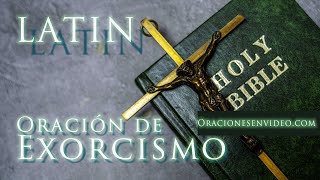 Exorcismo Contra Satanás LATÍN para purificar casa y cuerpo Escrita por Papa Leon XIII [upl. by Innej353]